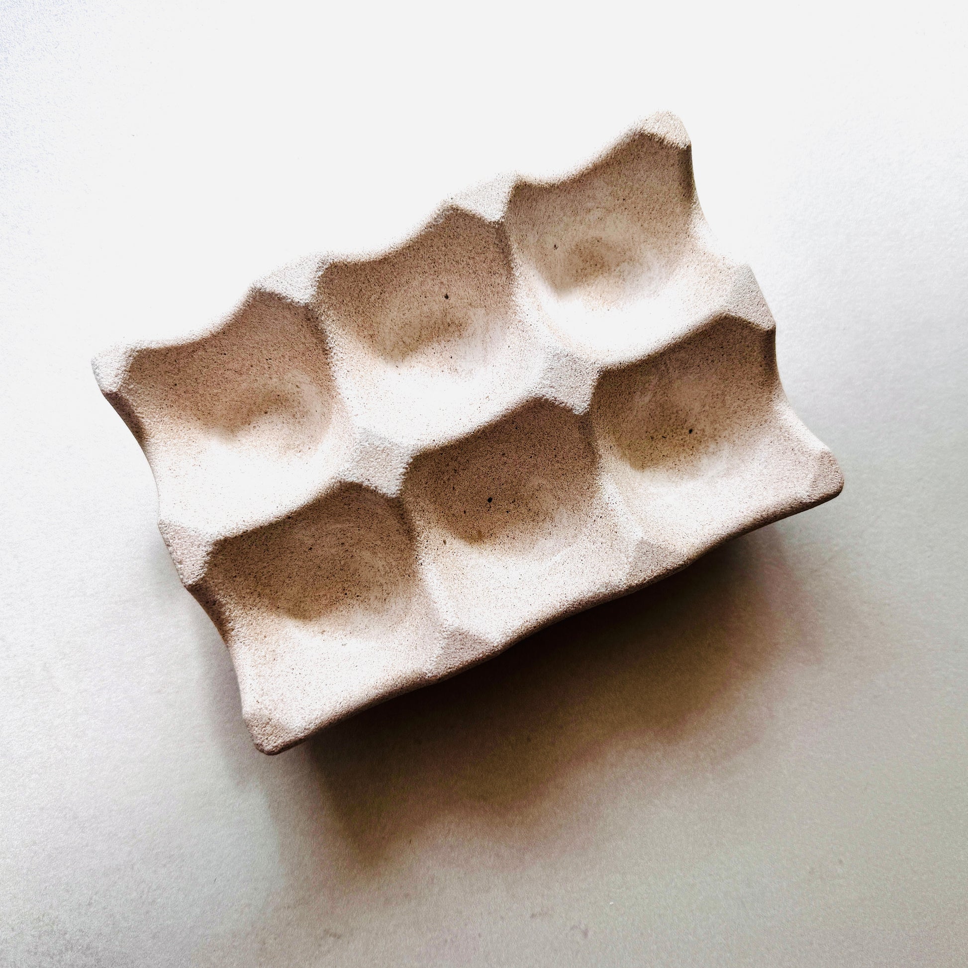 Egg Tray - Natural Stone
