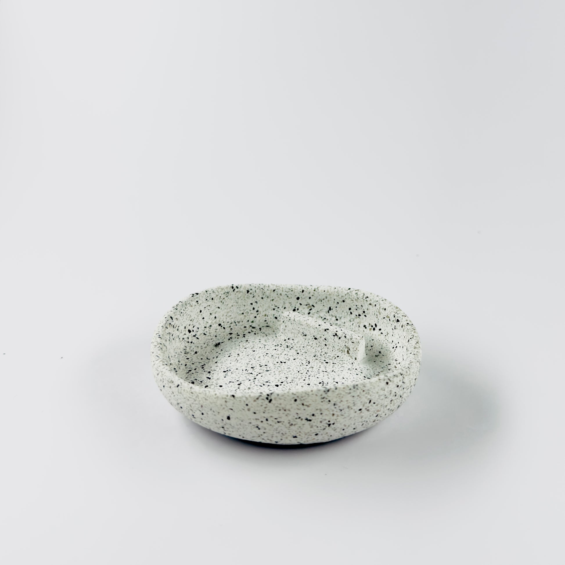 Palo Santo Holder - Silver Grey Granite