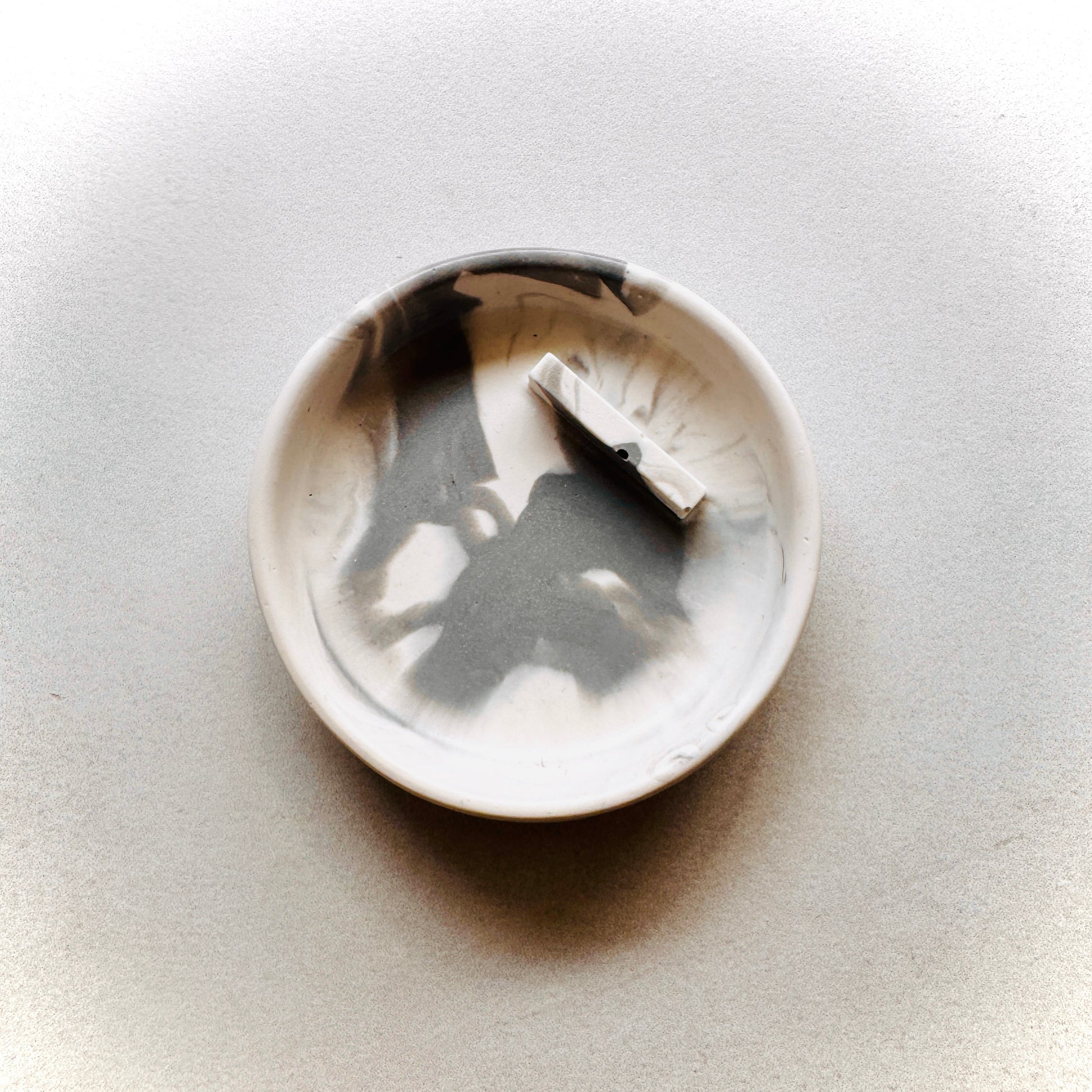Grey Marble Palo Santo Holder