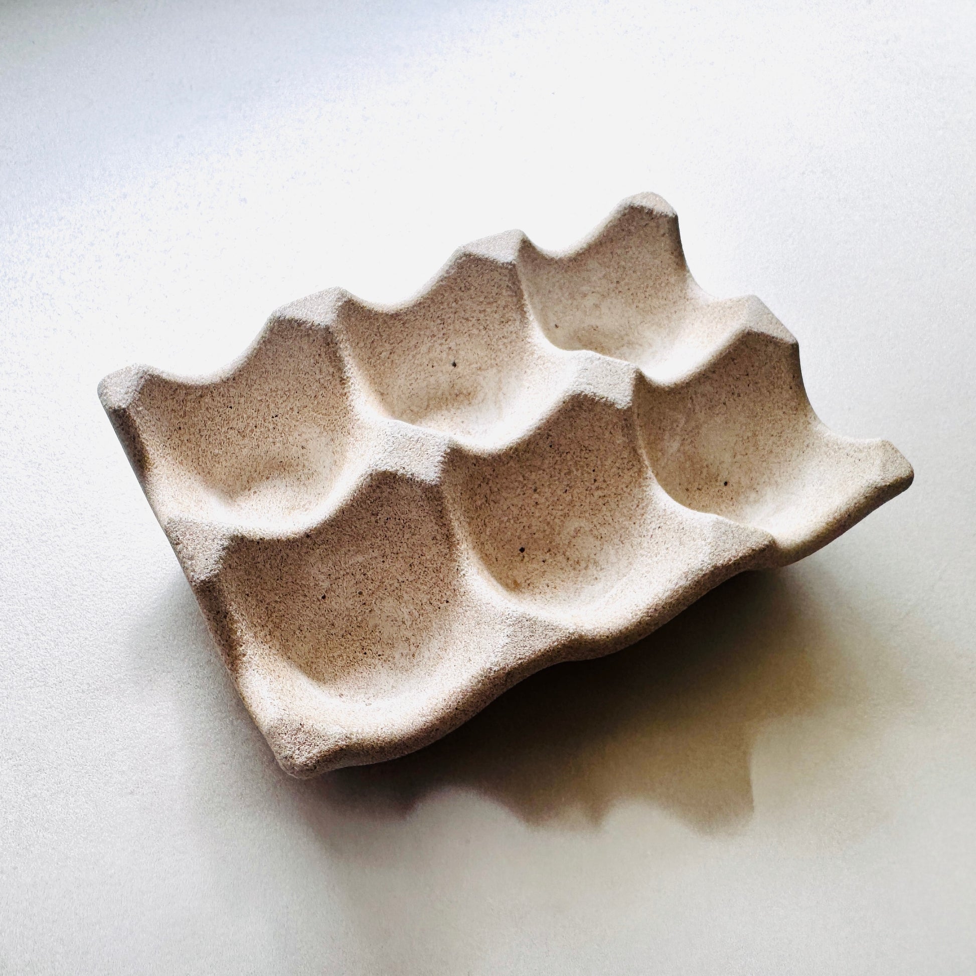 Egg Tray - Natural Stone