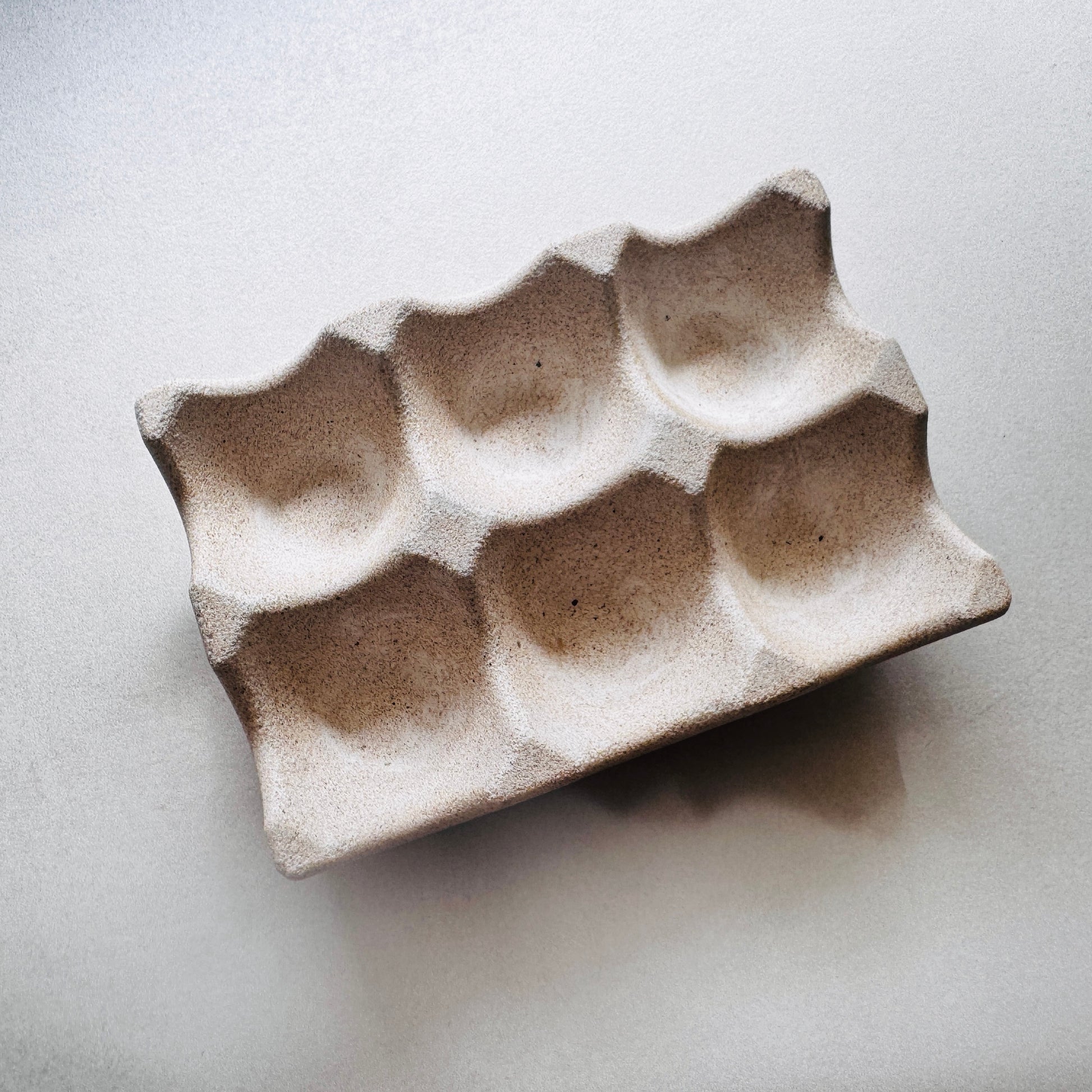 Egg Tray - Natural Stone
