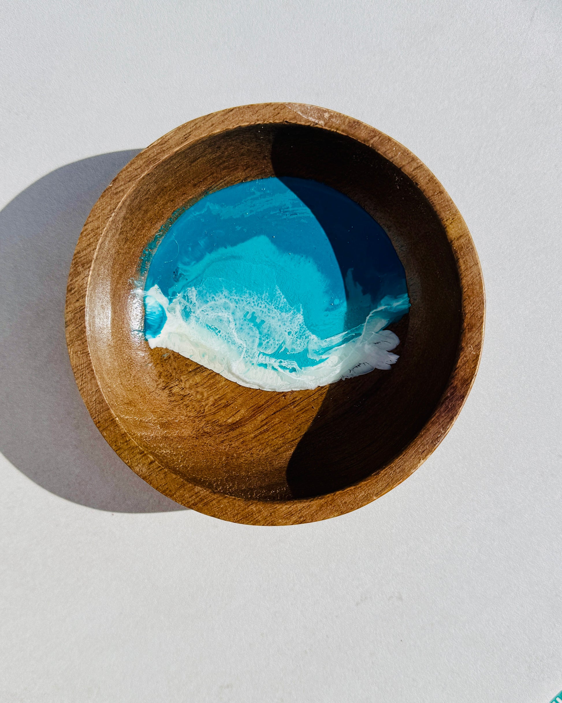 Ocean Wave Resin Trinket Tray