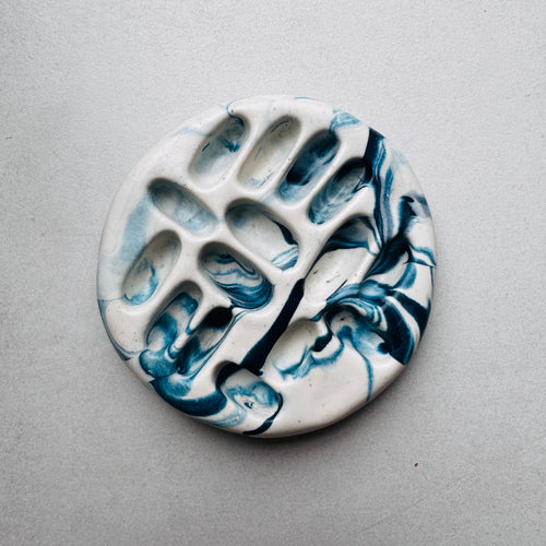 Blue Marble Ring Organiser Tray