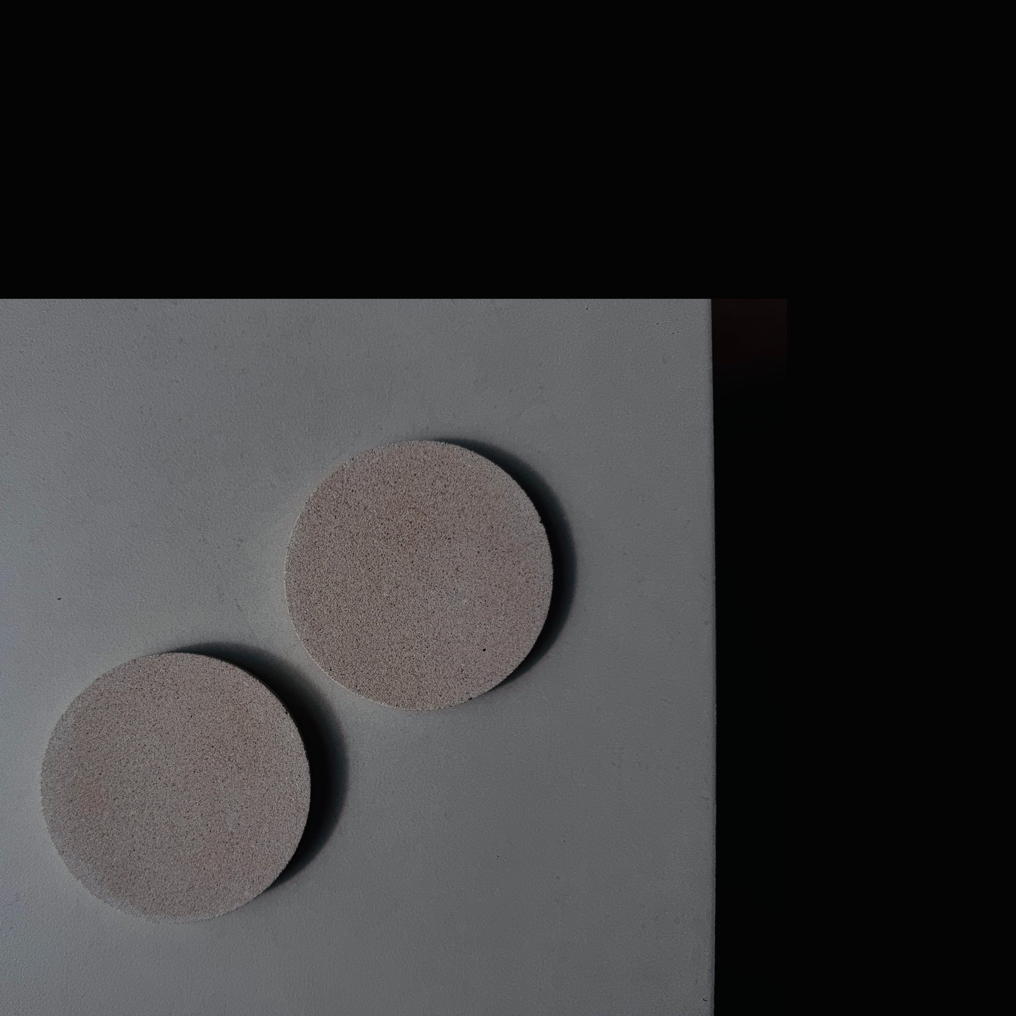 Stone Minimal Coasters - Natural Stone