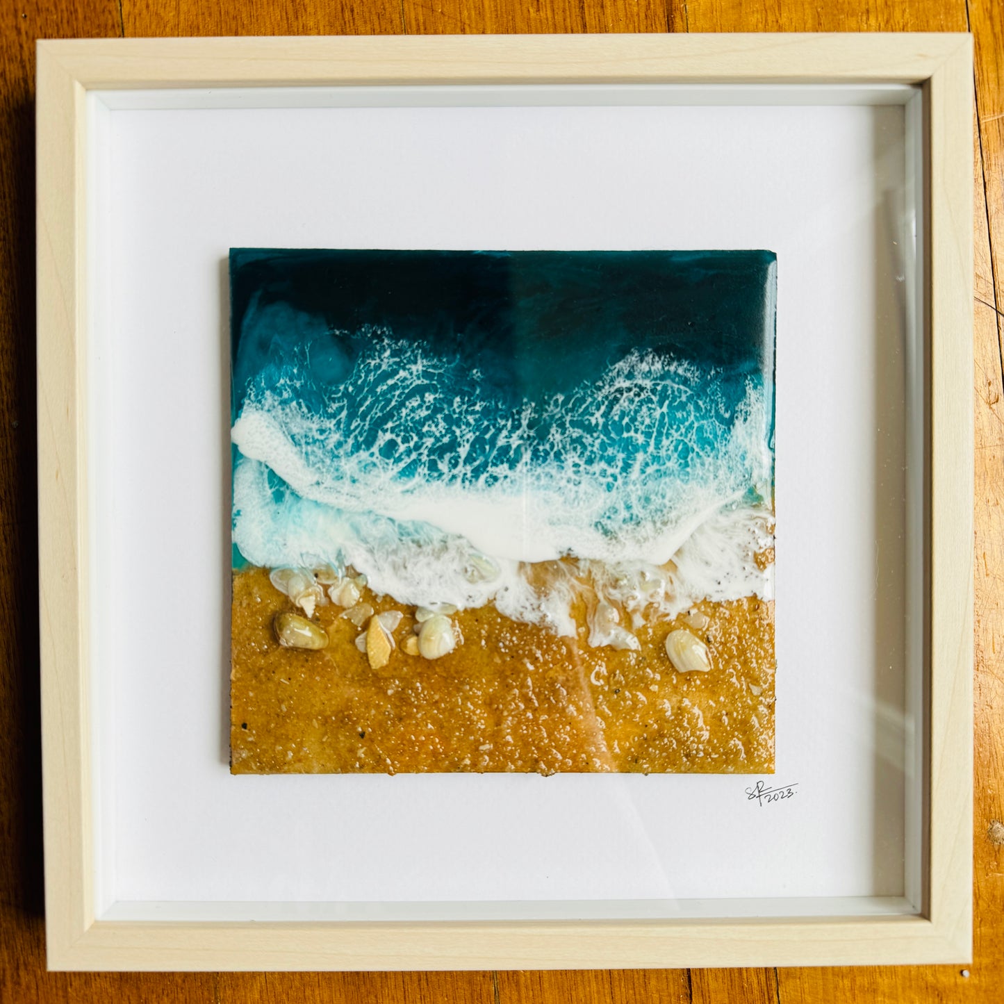 Framed Ocean Art Work | Framed