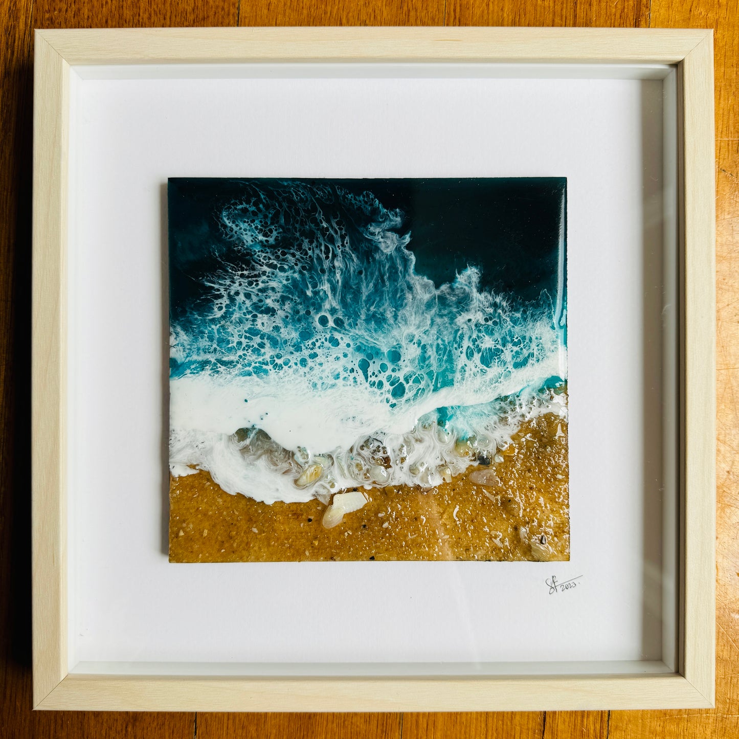 Framed Ocean Art Work | Framed