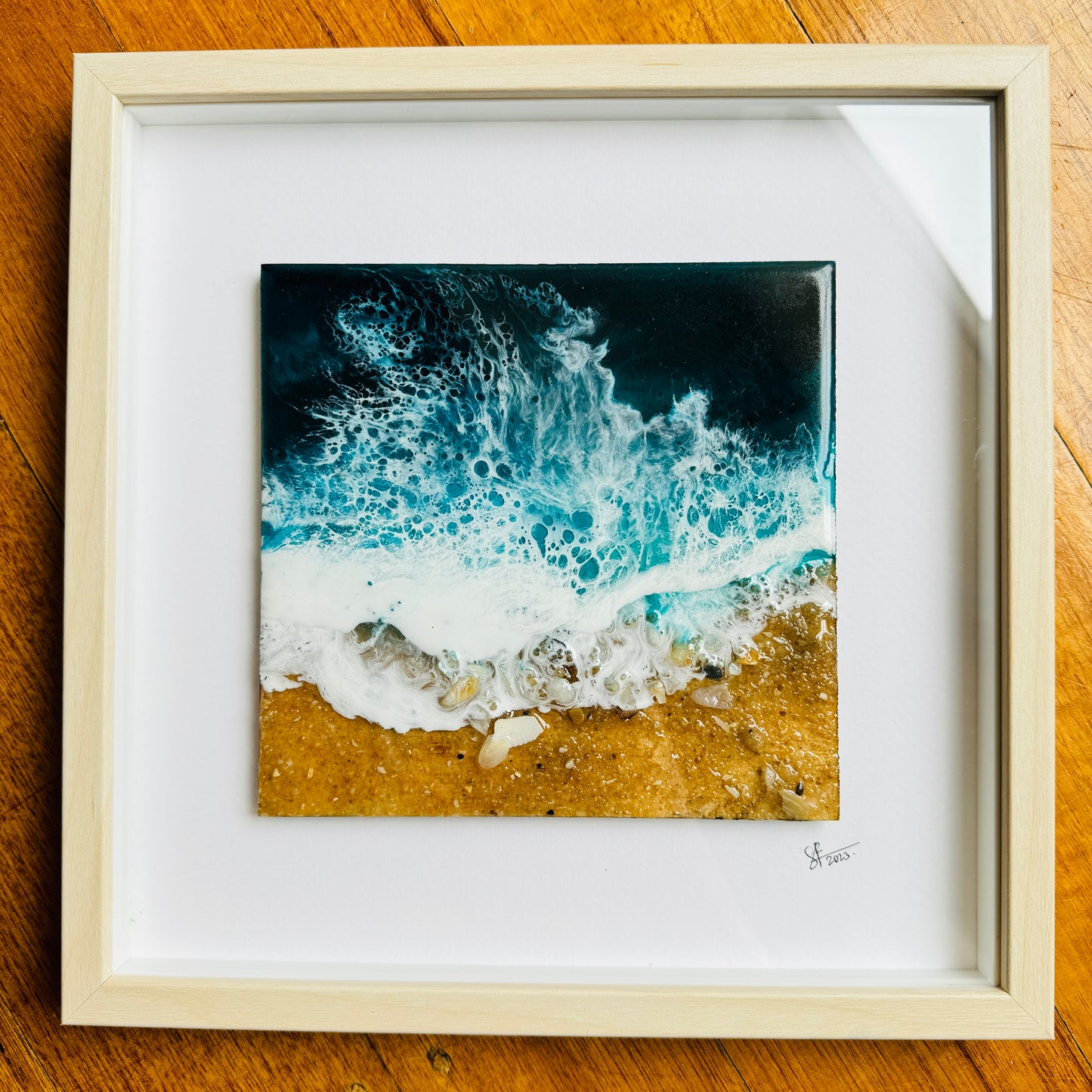 Framed Ocean Art Work | Framed