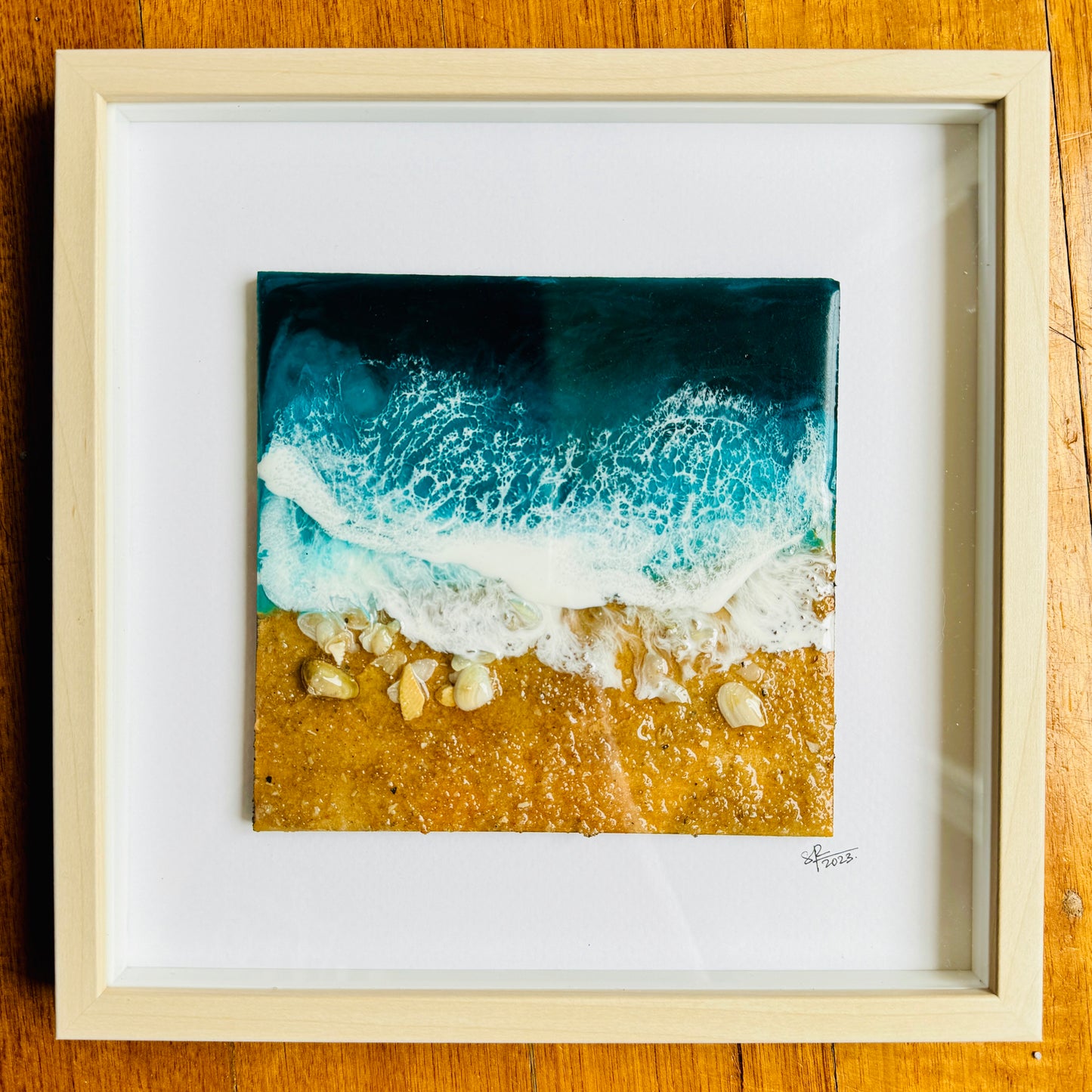 Framed Ocean Art Work | Framed