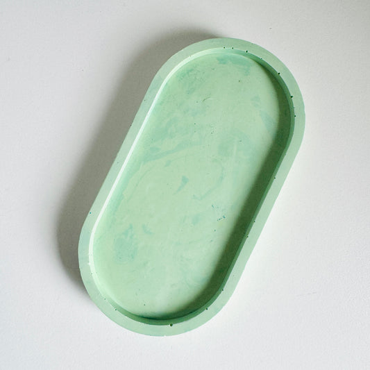 Handmade Minimal Statement Trinket Tray / Ring Dish | Oval | D2