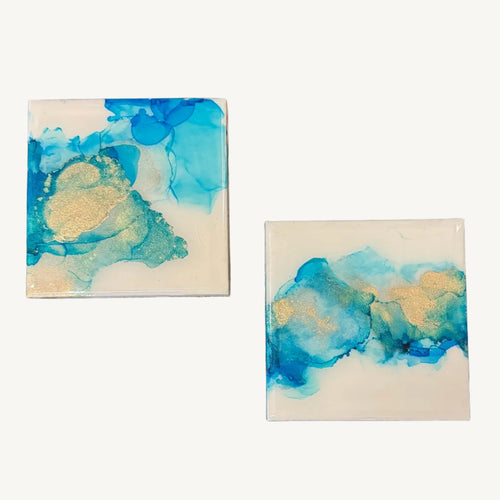 Abstracrt Coaster Set of 2