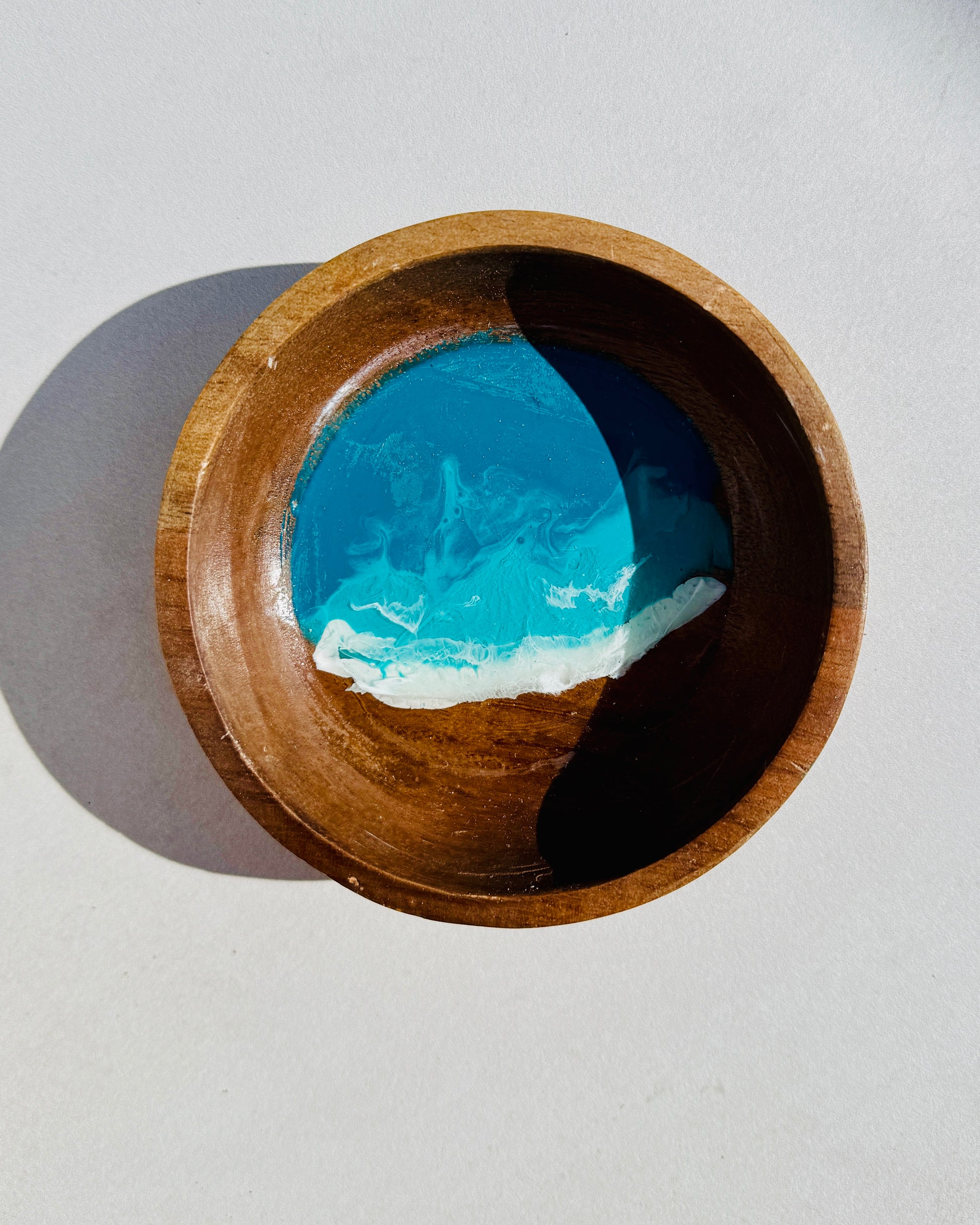 Ocean Wave Resin Trinket Tray