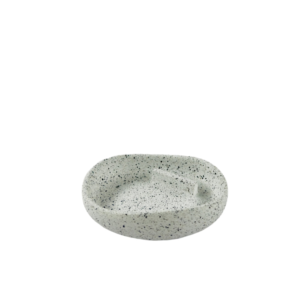 Palo Santo Holder - Silver Grey Granite